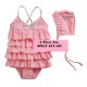 Girl's Layered 2 Piece Swimsuit 